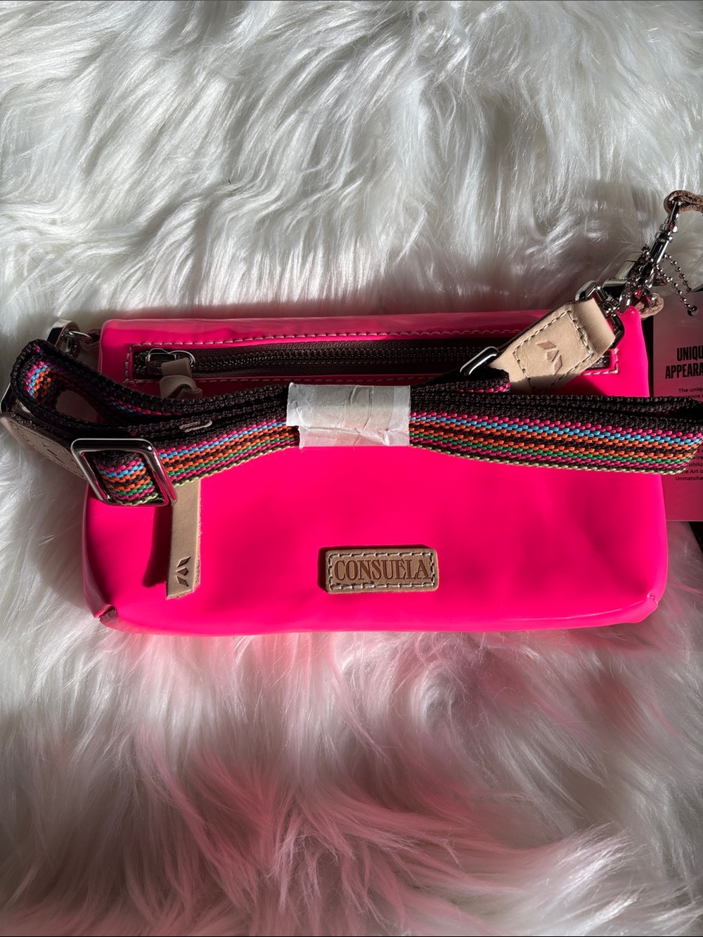 Consuela Uptown XO Floral Embroidered Crossbody Bag - Picture 9 of 9